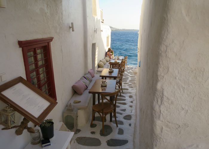Best Greek island: Mykonos.