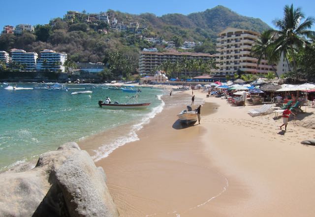 The Mexican town with good beach.