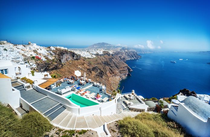 santorini travel package