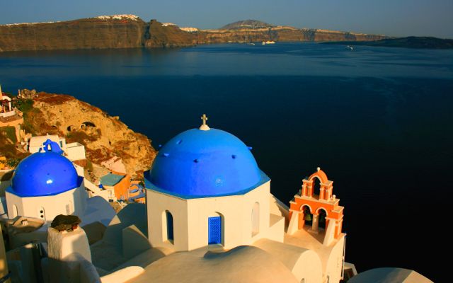 The caldera towns are the best place to stay in Santorini.
