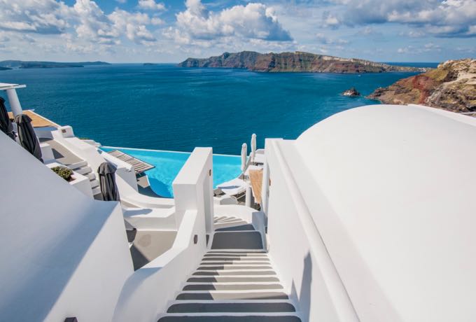 Where To Stay on a Santorini Holiday.