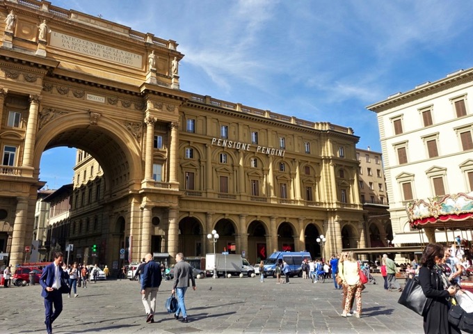 Florence hotel on Piazza della Repubblica