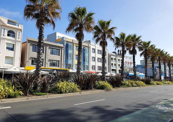 Palm-tree lined Esplanade