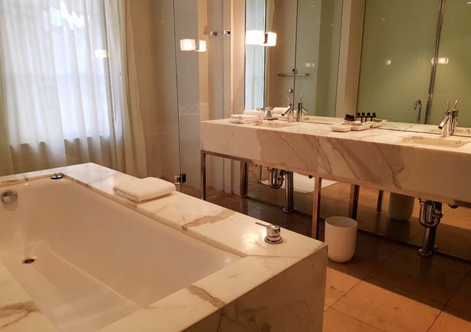 Lovely Bathrooms of Hotel Establishment