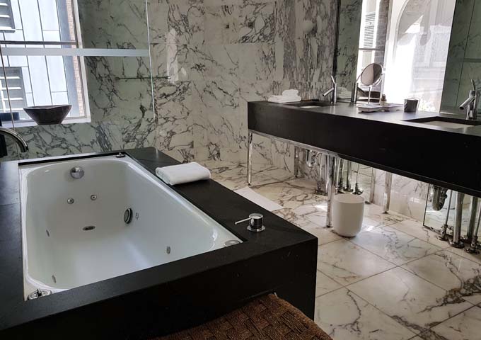 Marble Bathroom of the Penthouse