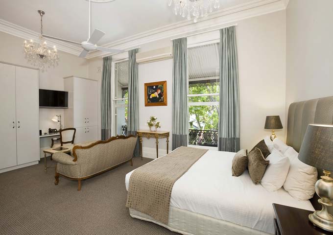 Sumptuous Manor Room at the Hughenden Hotel