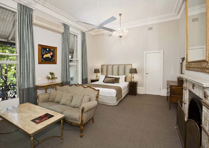 Sumptuous Manor Room at the Hughenden Hotel