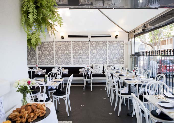 Open-Air Terrace at the Hughenden Hotel