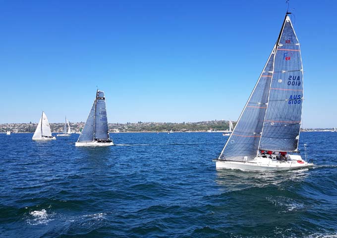 Sailing in extraordinary Sydney Harbour