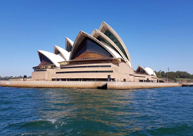 Iconic sails of the Sydney Opera House