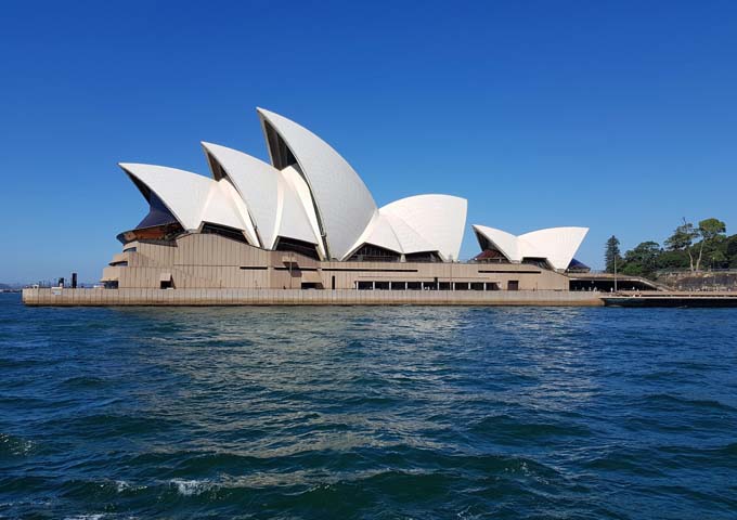 Ferry views of the Sydney Opera House
