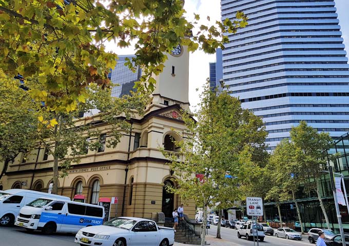 Contrasting architecture of North Sydney