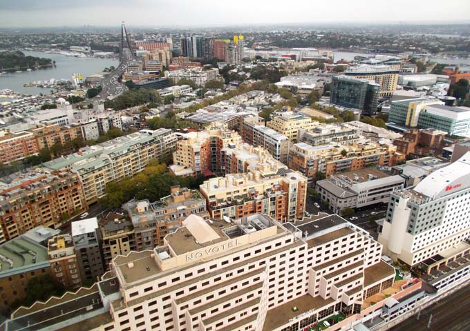 Layout and Location of Novotel Darling Harbour