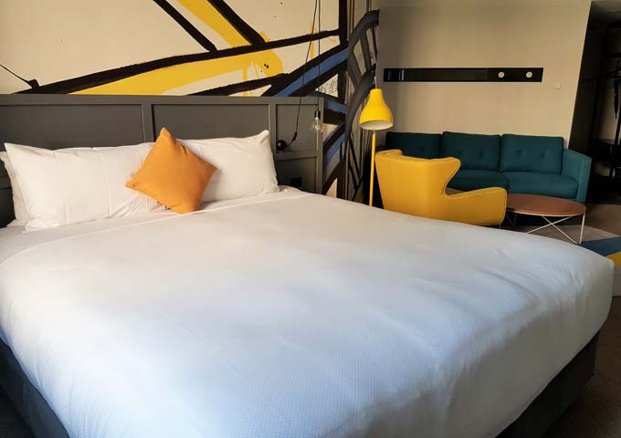 Colourful Rooms at Ovolo Darling Harbour