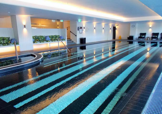 Swimming Pool at the Sydney Ovolo Woolloomooloo Hotel