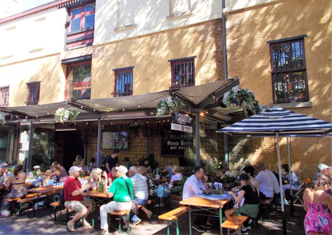 Delightful eateries at The Rocks