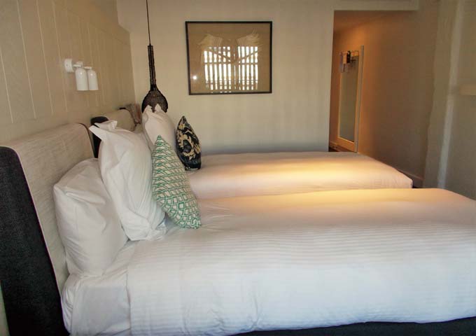 Pier One's Stylish and Spacious Rooms