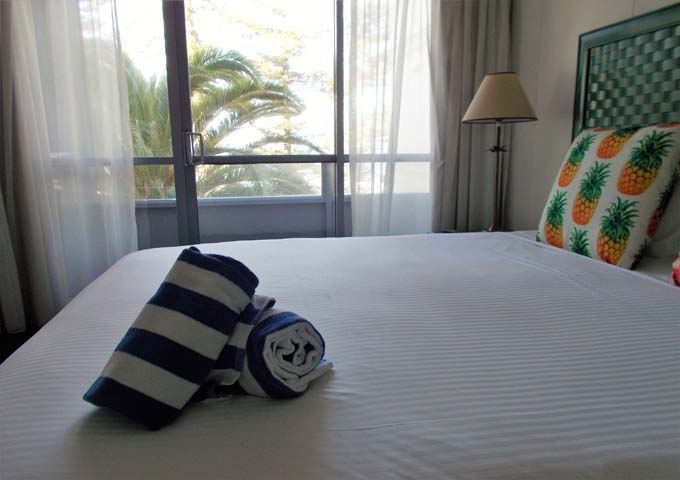 Functional and bright rooms at the Sebel Manly Hotel