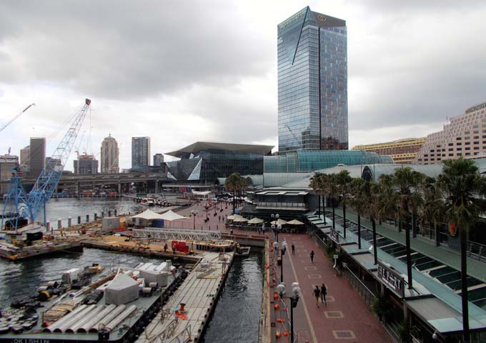 Sofitel's sole highrise in Darling Harbour