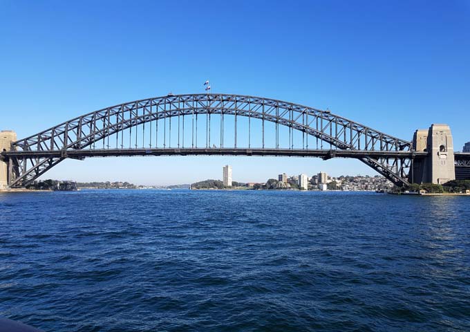 The Fullerton is close to the Sydney Harbour Bridge