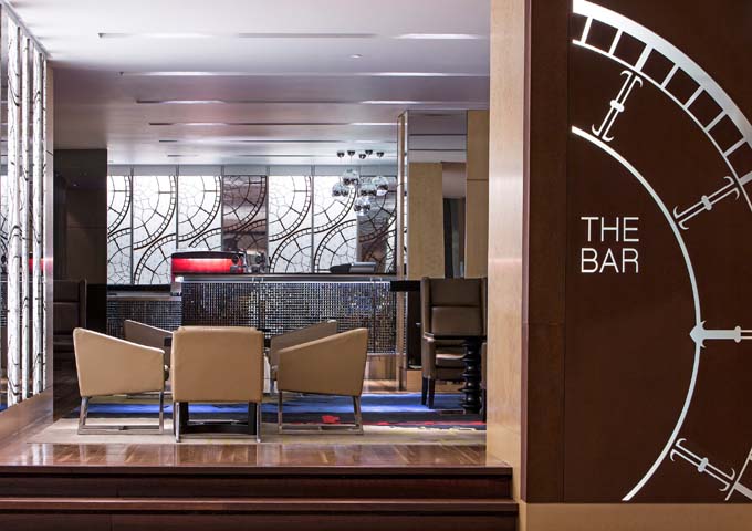 The Bar is sophisticated and classy