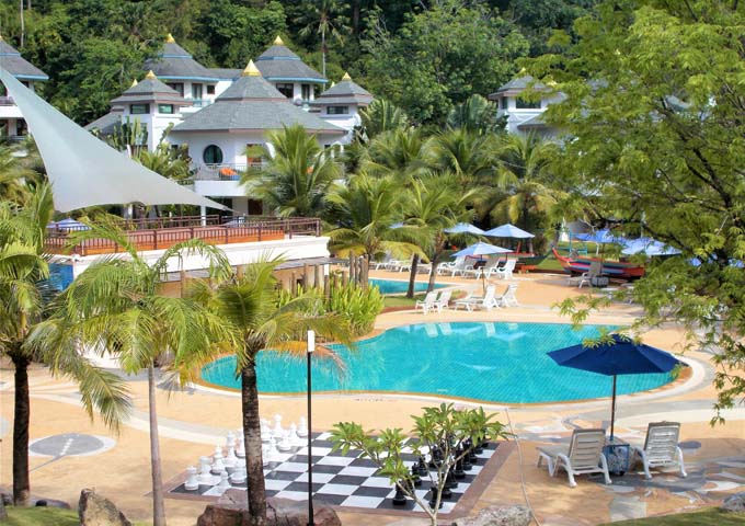 Family-friendly Krabi Resort with 2 pools and giant chess set