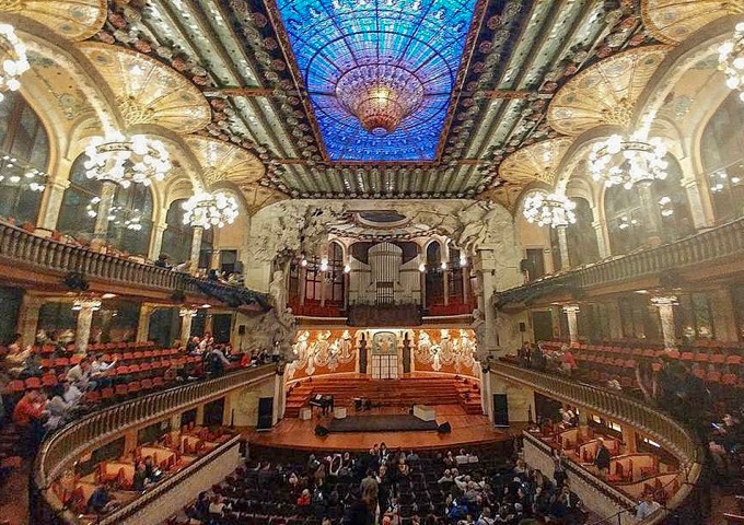 Barcelona's modernist concert hall