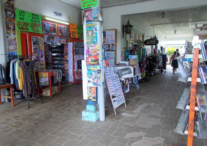 Minimart, bank and post office at Arts Village.
