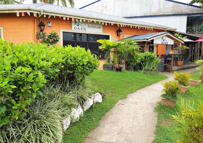 Oasis Restaurant is located in the Arts Village.