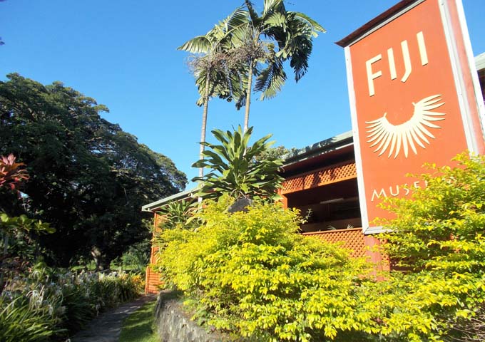 Fiji Museum features a decent collection of artifacts.
