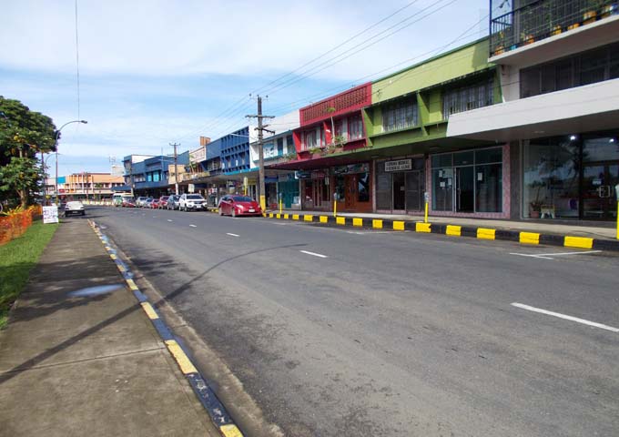 Sigatoka town is clean and friendly.