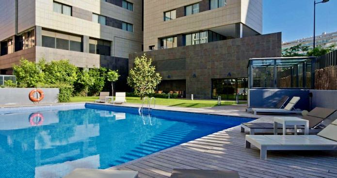 Best family hotel with pool in Valencia, Spain.