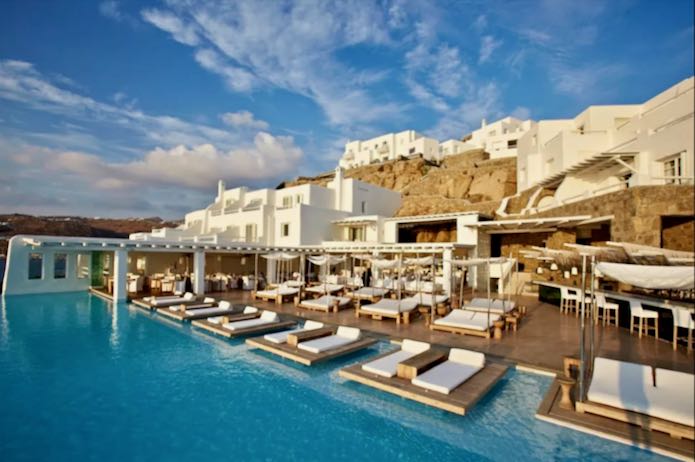 Mykonos Town Hotel with Pool and View