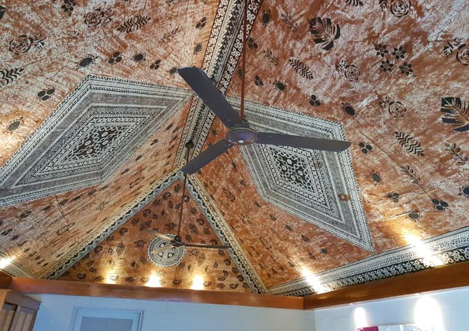 Bures feature a stunning ornate ceiling.