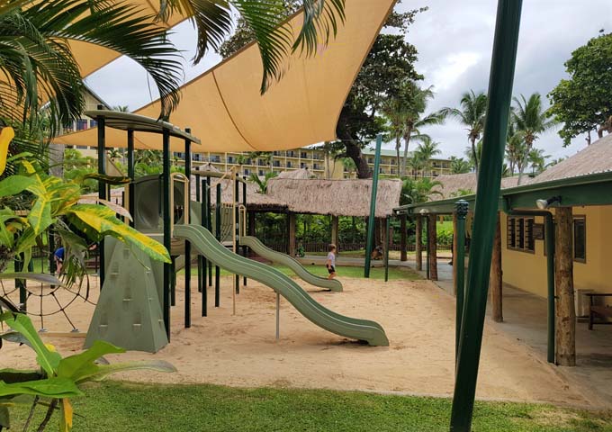 Kids' Club has a playground.