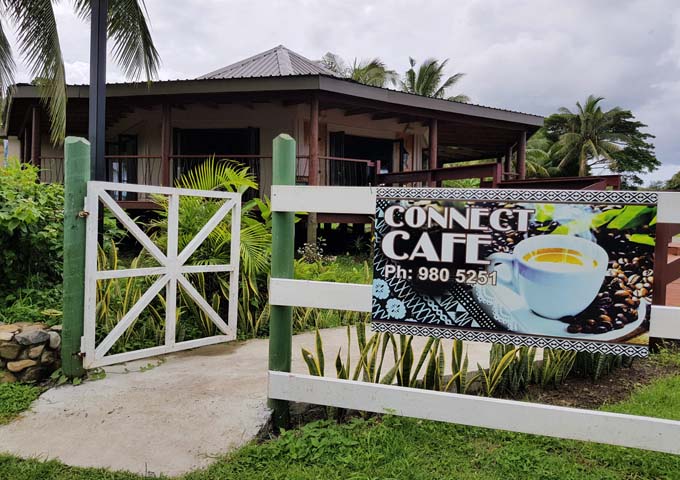 Affordable western food is available at Connect Cafe nearby.