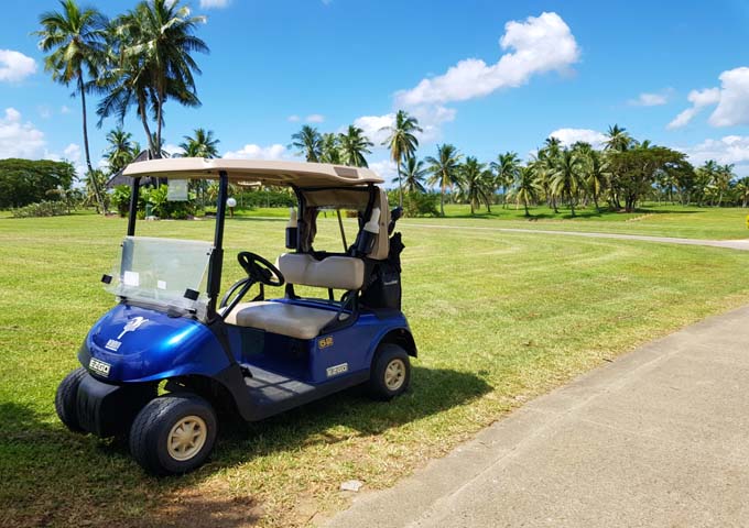 Denarau Golf Course is closeby.