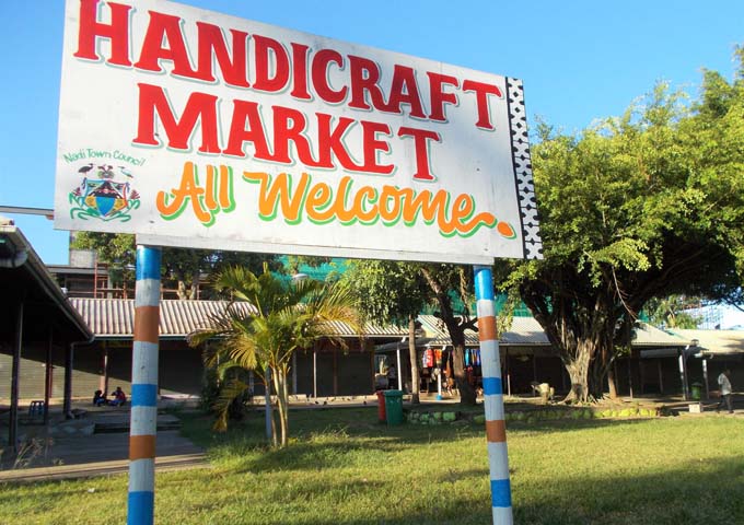 Handicraft Market in downtown Nadi is popular.