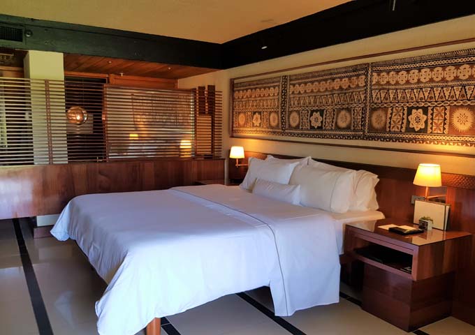Room are designed with a traditional concept.