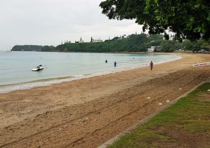 The Baie des Citrons beach is clean and appealing.