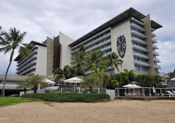 The hotel is located in the former property of Club Med Resort.