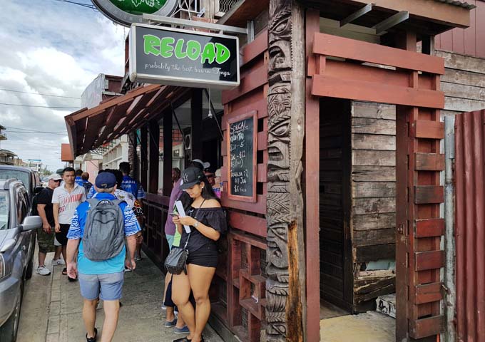 Reload Bar is very popular in Tonga.