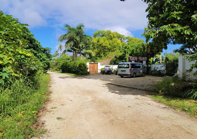 Resort is located in Pango Peninsula 8km from Port Vila.