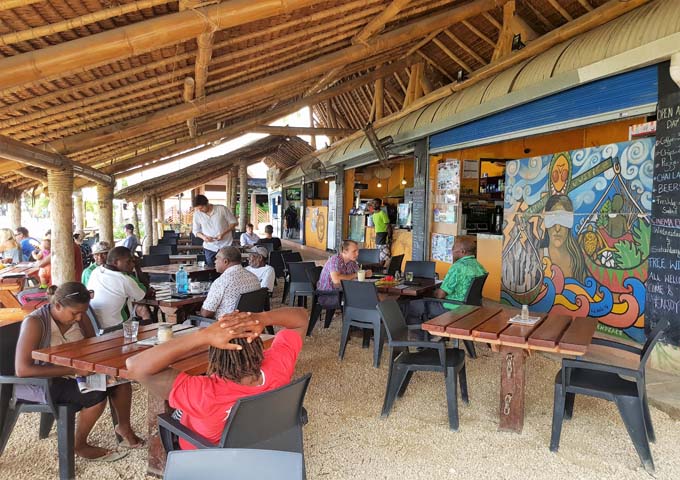 Nambawan Café is very popular in Port Vila.