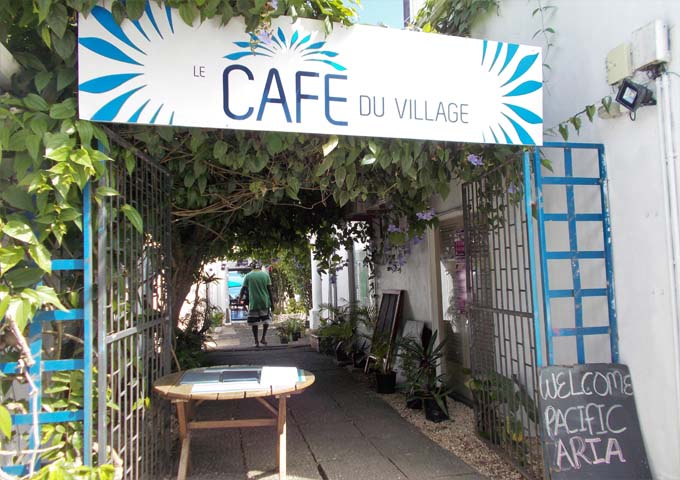 Le Café du Village has a new menu daily.