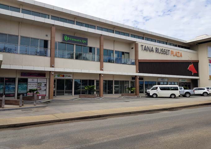 Tana Russet Plaza shopping mall is very close to the resort.