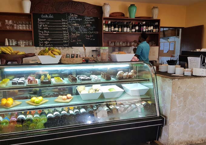 Café Vila is very popular among the local public.