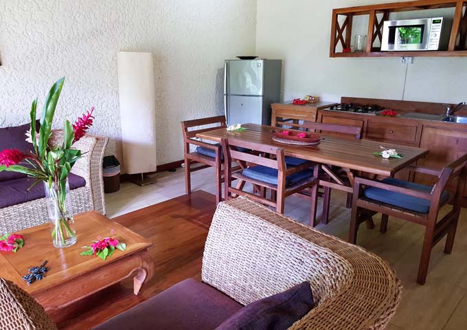 All villas are spacious, colorful and contemporary.
