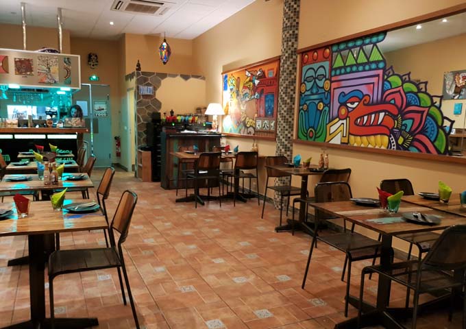 Tipico Latino is popular for its Mexican fare.