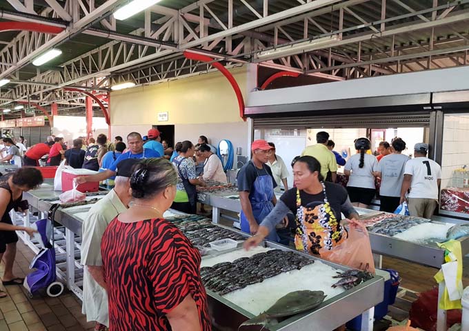 The Pape’ete daily market is worth a visit.